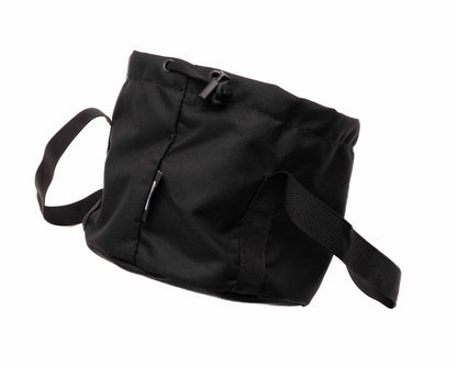 Overpass Bags Pothole Ammo Bag in Black — Made in USA range day ammo carrier with drawstring closure and carry strap