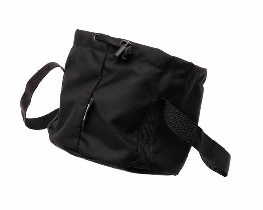 Overpass Bags Pothole Ammo Bag in Black — Made in USA range day ammo carrier with drawstring closure and carry strap