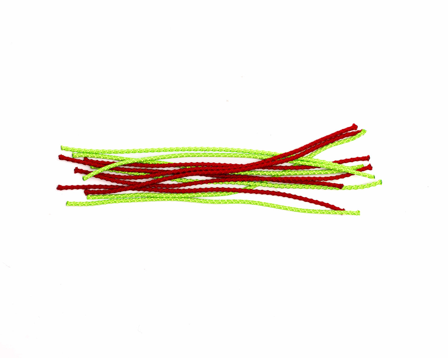 Zipper Tugs - 6"|  Neon Green & Red